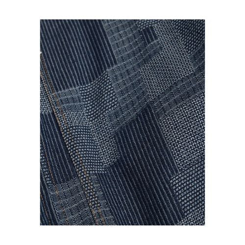 ABC Patchwork Cristal Rivet Denim Coat