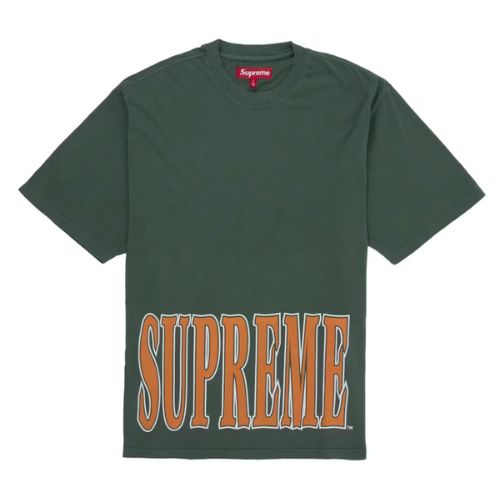 Supreme Cracked Stretch s/s Top Green
