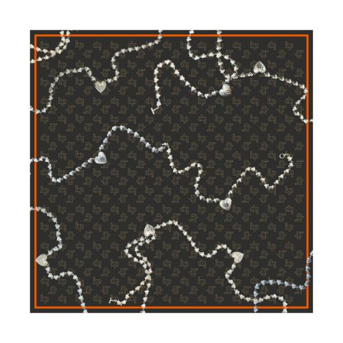 Bandeja de Plata Bandana "Corazones Cromados"
