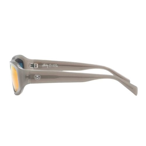 Stüssy Landon Sunglasses Grey/Silver Flare
