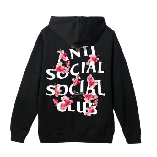 Anti Social Social Club 4k Kkoch Hoodie Black