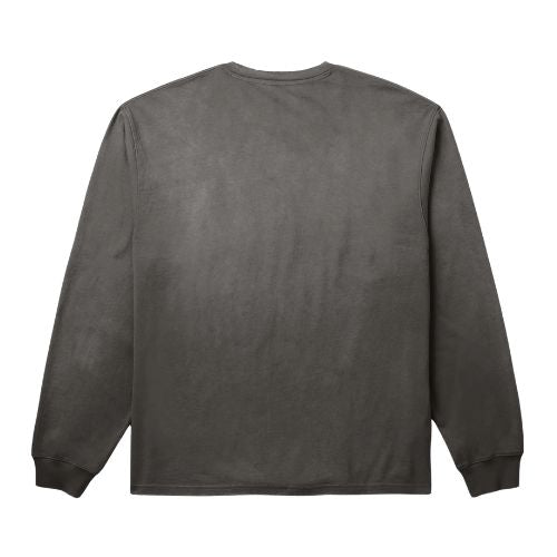 Born x Raised Paranoia Crest L/S Tee Vintage Black