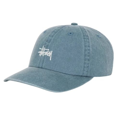 Stüssy Basic Washed Low Pro Cap Ink Blue