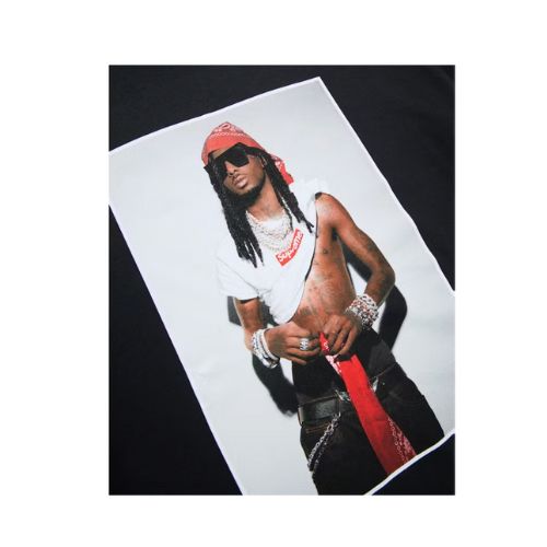 Supreme Playboi Carti Photo Tee Black