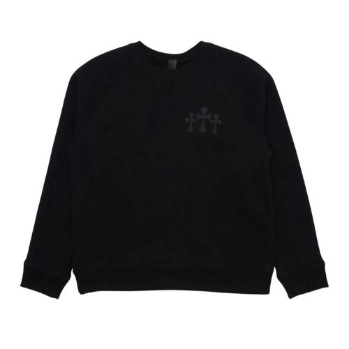 Chrome Hearts 'Black' Seven-11 CH Crewneck