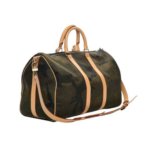 Supreme Louis Vuitton Duffle Camo Bag 