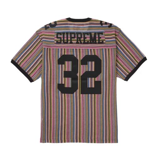 Supreme Open Knit Football Top Multicolor