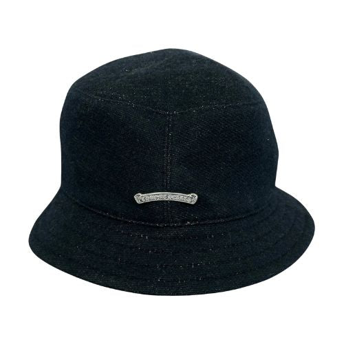 Chrome Hearts Matty Boy Sex Records Cashmere/Silk Bucket Hat Black