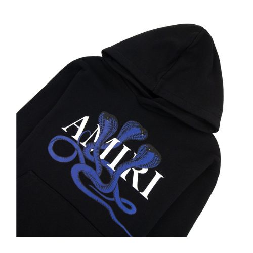 Amiri Snake Hoodie Blue