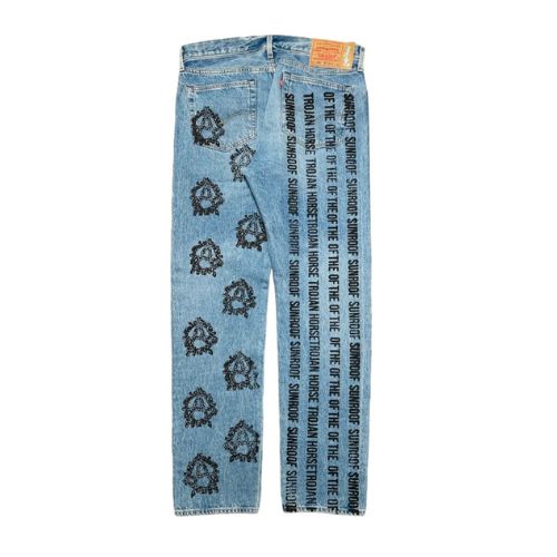 Denim Tears x Levi's Jean Sunroof of The Trojan House