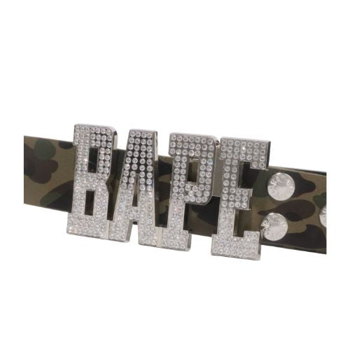 BAPE Camo Leather Belt