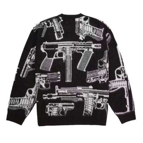 Supreme Guns Sweater Black