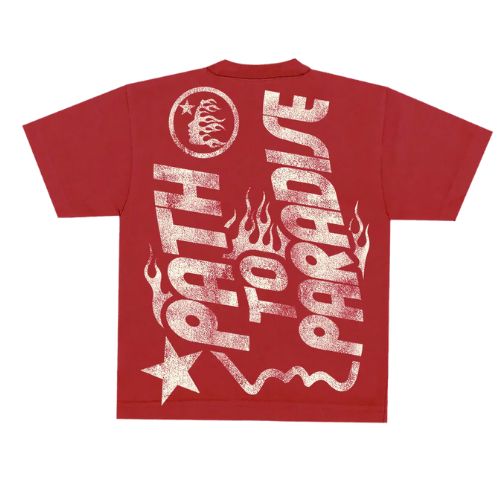 Hellstar Red Jesus Emblem Tee