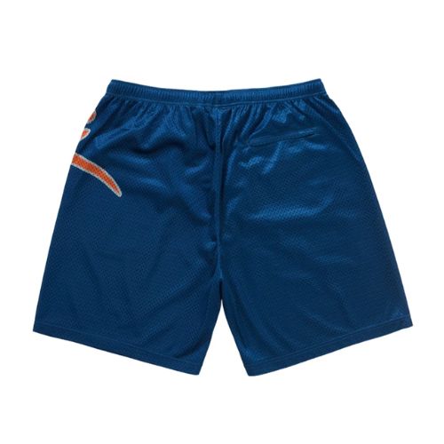 Supreme Big Script Mesh Short Blue 