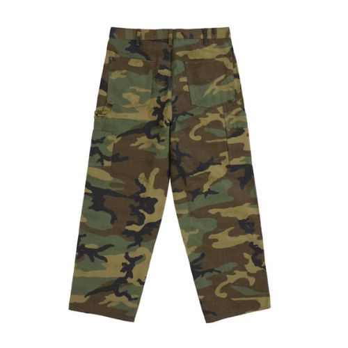 Supreme Jacquard Logos Double Knee Denim Painter Jean Woodland Camo