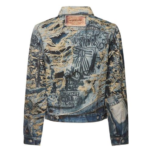 Acne Studios Scribble Denim Jacket
