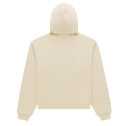 Sp5der Mixed Stone Og Logo Zip Hoodie Cream