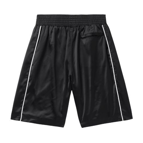 Born x Raised Satin Boxing Trunks Black