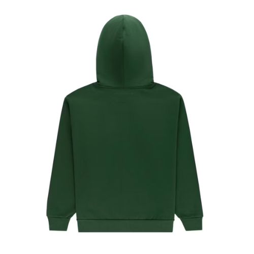 Sp5der OG Web Studded Zip-Up Hoodie Green