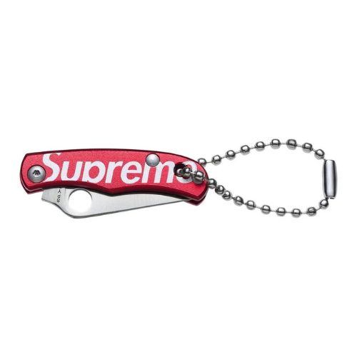 Supreme Spyderco Bug Knife Red