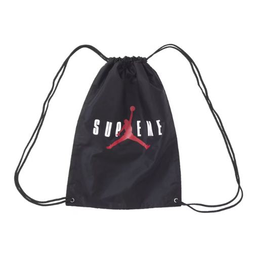 Supreme Jordan Drawstring Bag Black 