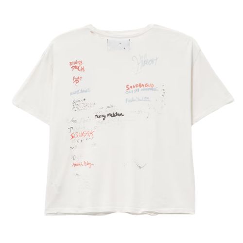 Paly Hollywood Signature Tee White