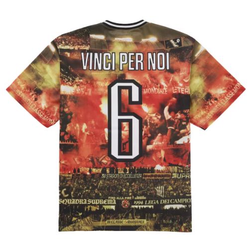 Supreme Vinci Per Noi Soccer Jersey Multicolor