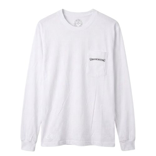 Chrome Hearts L/S Logo White