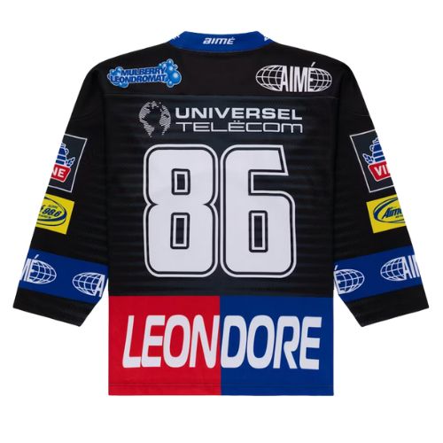 Aimé Leon Dore Team Hockey Jersey Black