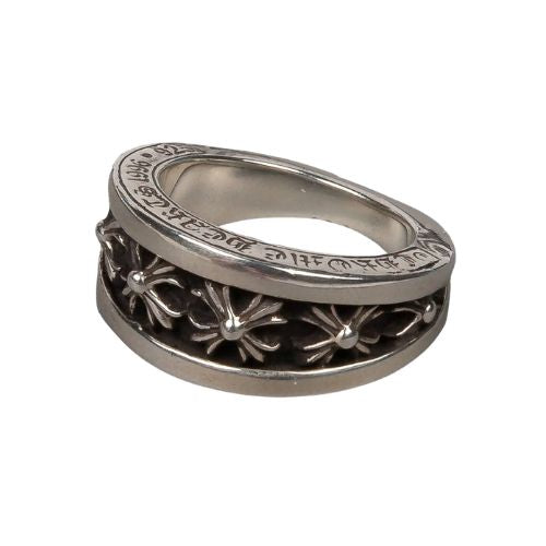 Chrome Hearts Narrow V Band Ring 