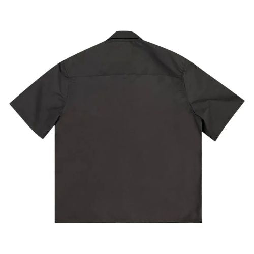 Chrome Hearts Carpenter Leather Pocket Zip Up Shirt