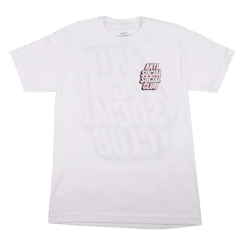 Anti Social Social Club Blocked Red Plaid Tee