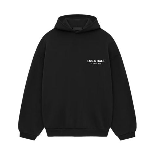 Fear of God Essentials Fleece Hoodie (FW24) Black