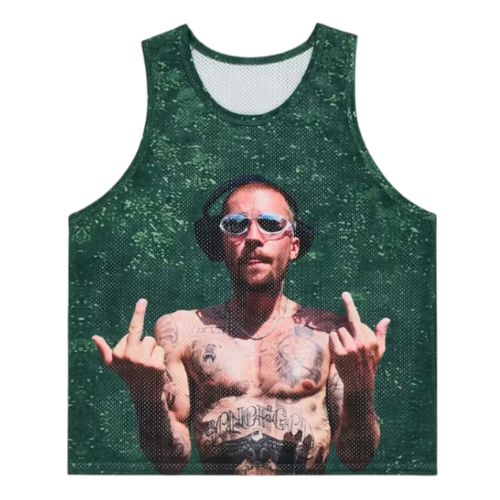 SKYLRK Justin Bieber Coachella 2026 Graphic Tank Multicolor