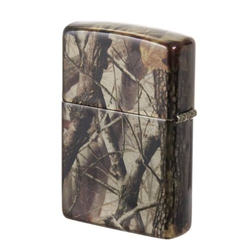 Supreme Camo Logo Zippo Realtree Hardwoods Camo