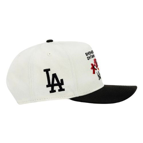 New Era LA Dodgers Shohei Ohtani Snapback Beige/Black