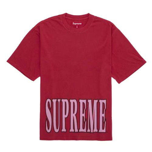 Supreme Cracked Stretch s/s Top Red