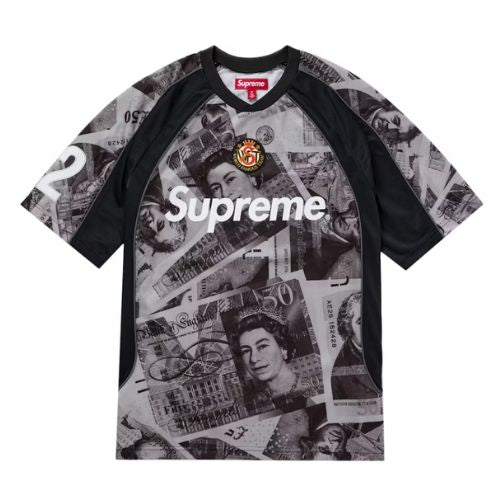 Supreme Pounds Soccer Jersey Black