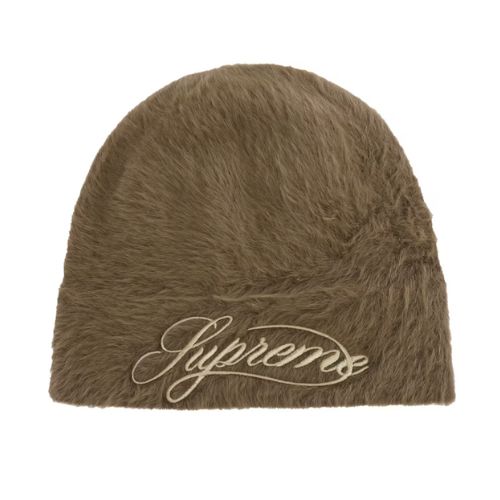 Supreme Kangol Furgora Script Beanie Brown