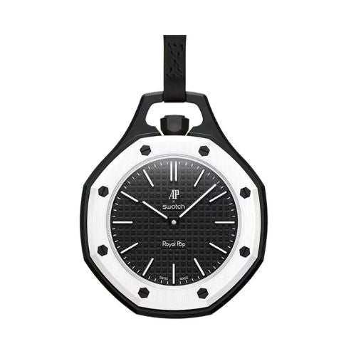 Swatch x Audemars Piguet Royal Pop Black Pocket Watch 