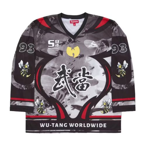Supreme Wu-Tang Clan Hockey Jersey Black