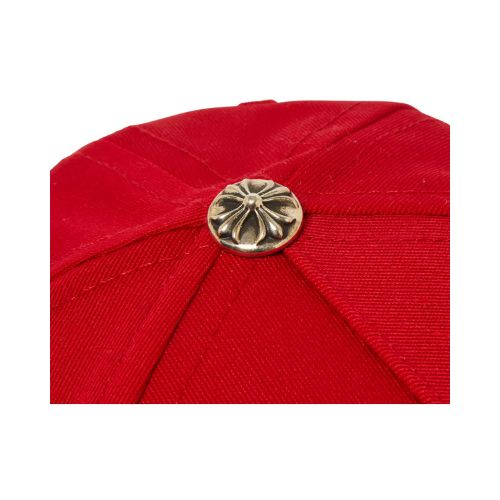 Chrome Hearts Baseball Hat Red and Yellow