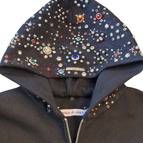 bandeja de plata hoodie "la doña"