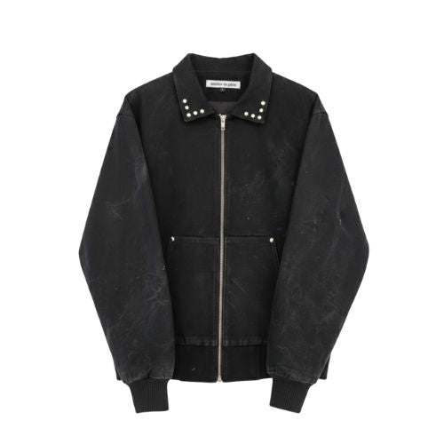 bandeja de plata chamarra bombacha negra