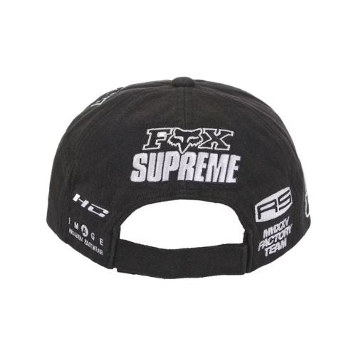 Supreme Fox Racing 6-Panel (FW25) Black – Bandeja de Plata