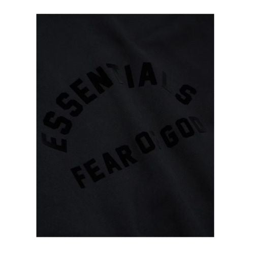 Fear of God Essentials Arch Logo Hoodie Jet Black