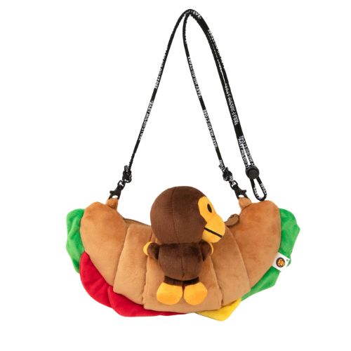 BAPE Baby Milo Croissant Shoulder Bag