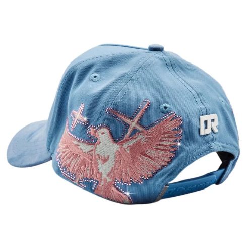 Dreamer Hats NY Flames Baby Blue