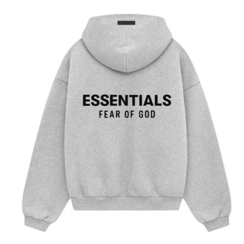 Fear of God Essentials Fleece Hoodie Light Heather Gray