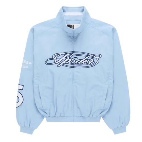 Sp5der Script Warm Up Jacket Rock Blue
